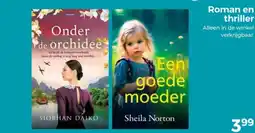 Trekpleister Roman en thriller aanbieding