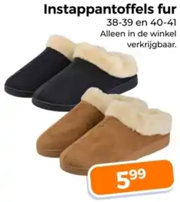 Trekpleister Instappantoffels fur aanbieding