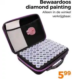Trekpleister Bewaardoos diamond painting aanbieding