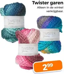 Trekpleister Twister garen aanbieding