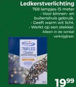 Trekpleister Ledkerstverlichting aanbieding