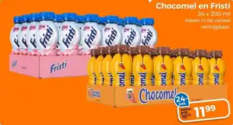 Trekpleister Chocomel en Fristi aanbieding