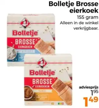 Trekpleister Bolletje Brosse eierkoek aanbieding