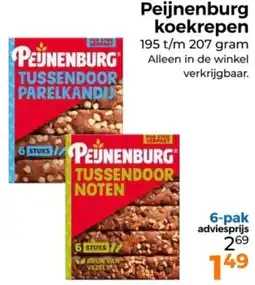 Trekpleister Peijnenburg koekrepen aanbieding