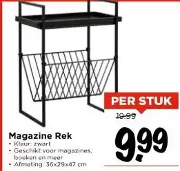 Vomar Voordeelmarkt Magazine Rek aanbieding