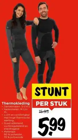 Vomar Voordeelmarkt Thermokleding aanbieding