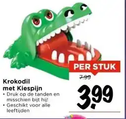 Vomar Voordeelmarkt Krokodil met Kiespijn aanbieding