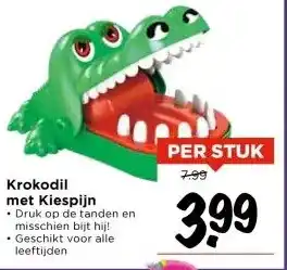 Vomar Voordeelmarkt Krokodil met Kiespijn aanbieding
