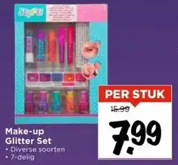 Vomar Voordeelmarkt Make-up Glitter Set aanbieding