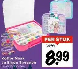 Vomar Voordeelmarkt Koffer Maak Je Eigen Sieraden aanbieding