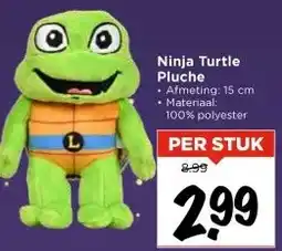 Vomar Voordeelmarkt Ninja Turtle Pluche aanbieding