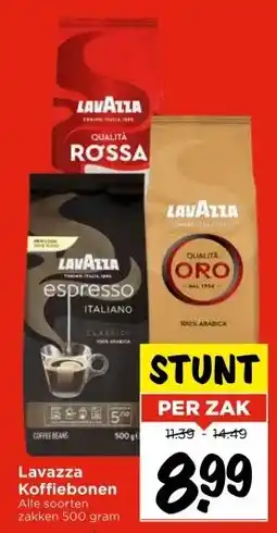 Vomar Voordeelmarkt Lavazza Koffiebonen aanbieding