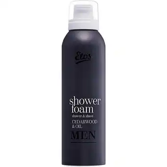 Etos Etos Men Cedarwood & Oil 2-in-1 Showerfoam 200 ML aanbieding