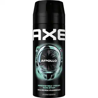 Etos Axe Apollo Deodorant Bodyspray 150 ML aanbieding