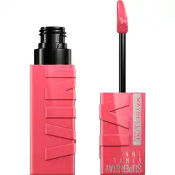 Etos Maybelline New York SuperStay Vinyl Ink Lipstick 145 Rogue 4,2 ML aanbieding