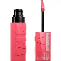 Etos Maybelline New York SuperStay Vinyl Ink Lipstick 145 Rogue 4,2 ML aanbieding