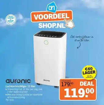 Auronic Luchtontvochtiger
