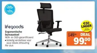 Lifegoods Ergonomische bureaustoel