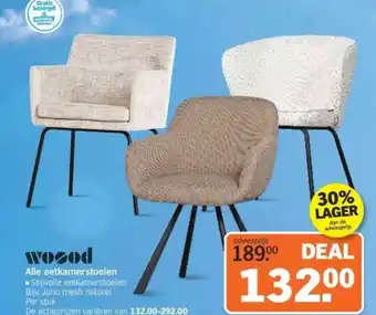 Albert Heijn Alle eetkamerstoelen aanbieding