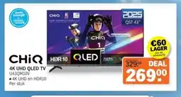 Albert Heijn CHIQ 4K UHD Qled TV aanbieding