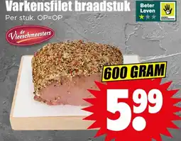 Dirk Varkensfilet braadstuk aanbieding