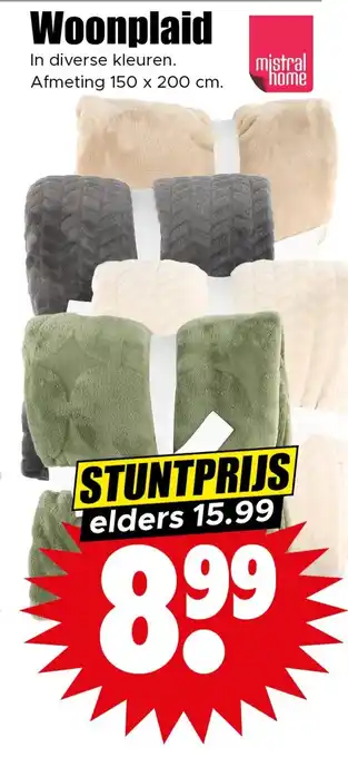 Dirk Woonplaid aanbieding