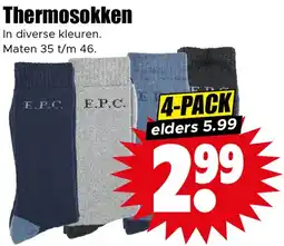 Dirk Thermosokken aanbieding