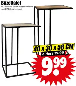 Dirk Bijzettafel aanbieding