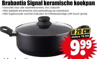 Dirk Brabantia Signal keramische kookpan aanbieding
