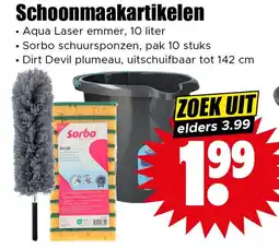 Dirk Schoonmaakartikelen aanbieding
