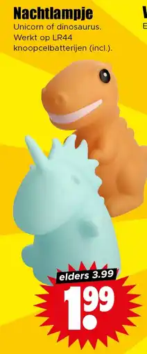 Dirk Nachtlampje aanbieding