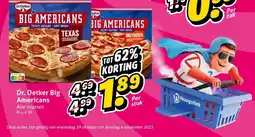 Hoogvliet Dr. Oetker Big Americans aanbieding