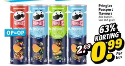 Hoogvliet Pringles Passport flavours aanbieding