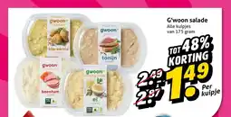 Hoogvliet G'woon salade aanbieding