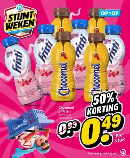 Hoogvliet Chocomel of Fristi aanbieding