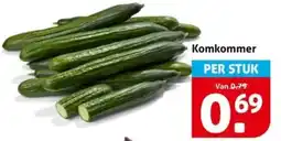 Hoogvliet Komkommer aanbieding