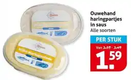 Hoogvliet Ouwehand haringpartjes in saus aanbieding