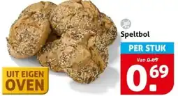 Hoogvliet Speltbol aanbieding