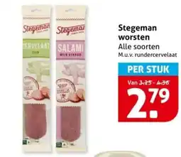 Hoogvliet Stegeman worsten aanbieding