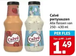 Hoogvliet Calvé partysauzen aanbieding