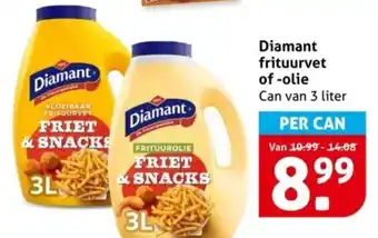 Hoogvliet Diamant frituurvet of olie aanbieding