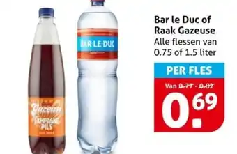 Hoogvliet Bar le Duc of Raak Gazeuse aanbieding