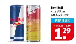 Hoogvliet Red Bull aanbieding
