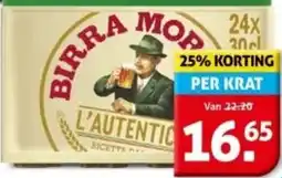 Hoogvliet Birra Moretti aanbieding