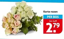 Hoogvliet Korte rozen aanbieding