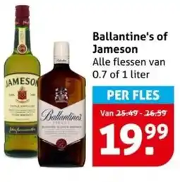 Hoogvliet Ballantine's of Jameson aanbieding