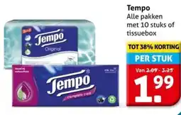 Hoogvliet Tempo aanbieding