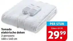 Hoogvliet Tomado elektrische deken aanbieding