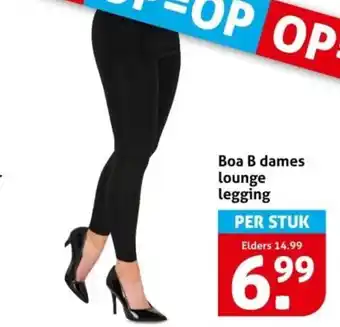 Hoogvliet Boa B dames lounge legging aanbieding