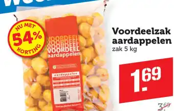 Coop Voordeelzak aardappelen aanbieding
